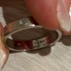 Cartier Love ring